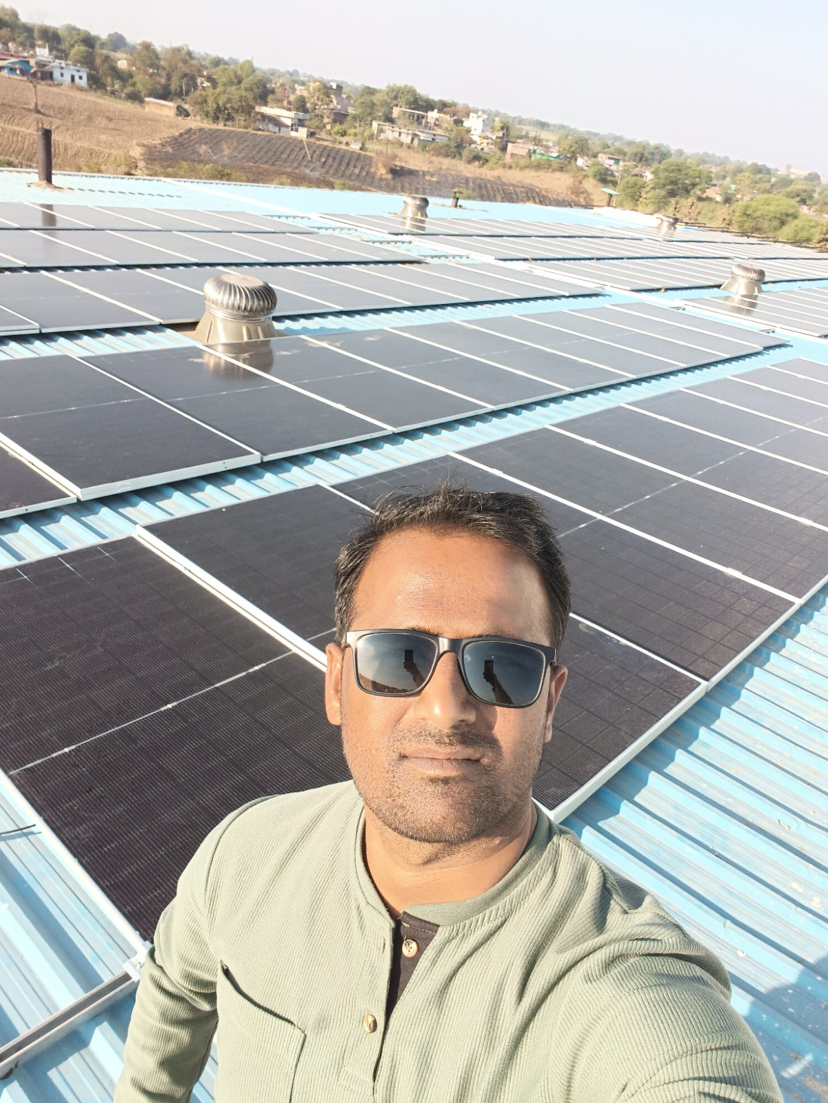 Industrial Rooftop Solar Plant — Narsinghpur, M.P.