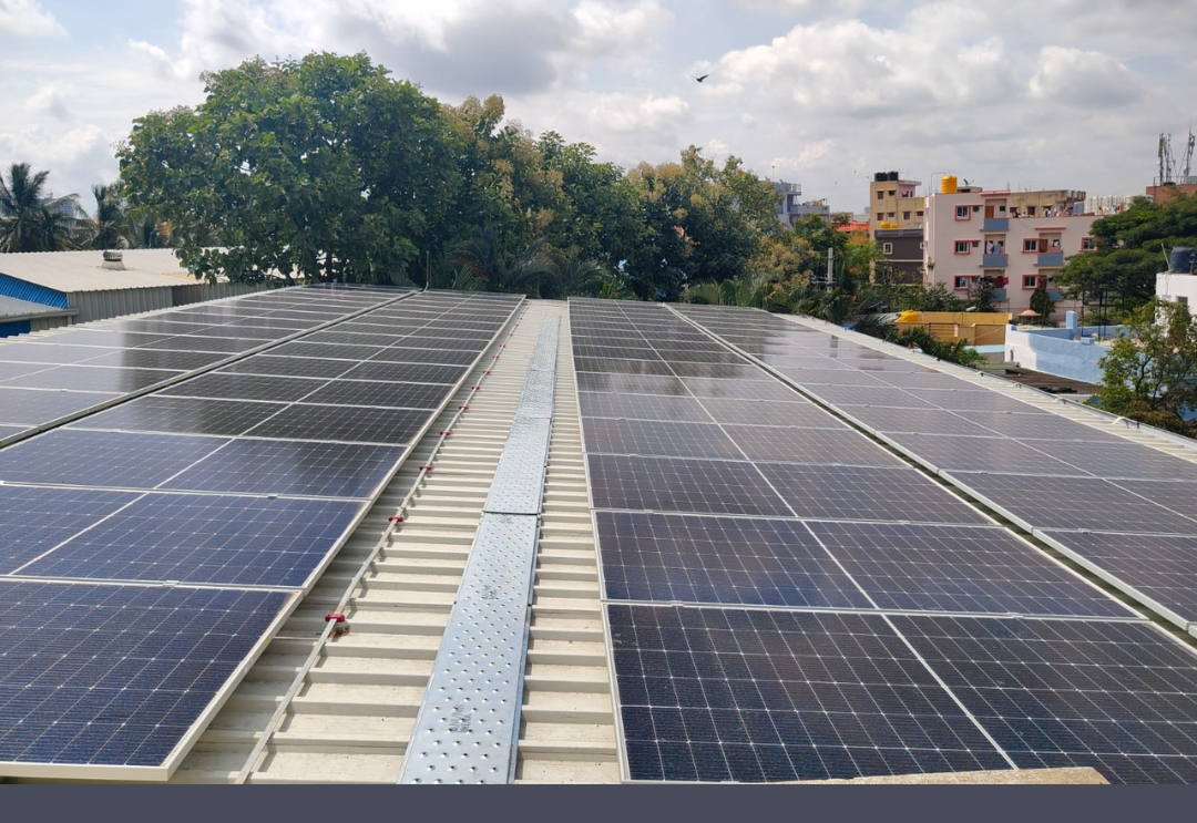 Commercial Shed Rooftop Solar — Narsinghpur, M.P.